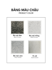 Bảng màu chậu